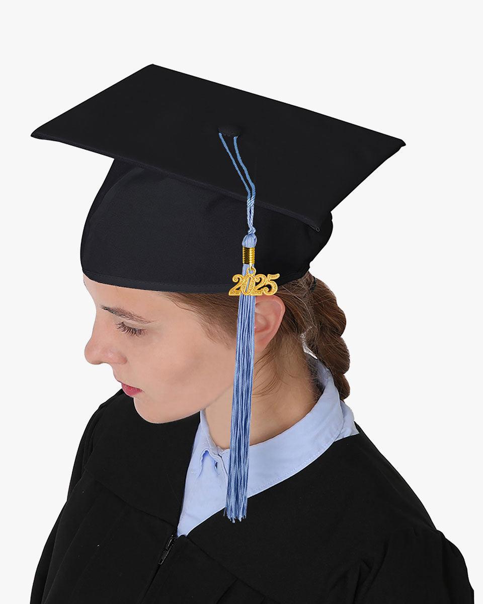 Solid Color Graduation Tassel - 18 Colors Available - Graduation Gown 