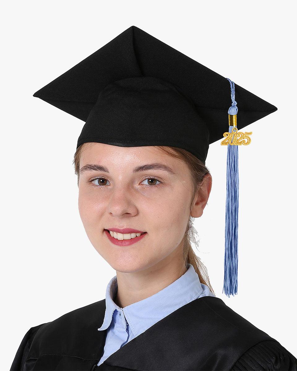 Solid Color Graduation Tassel - 18 Colors Available - Graduation Gown 