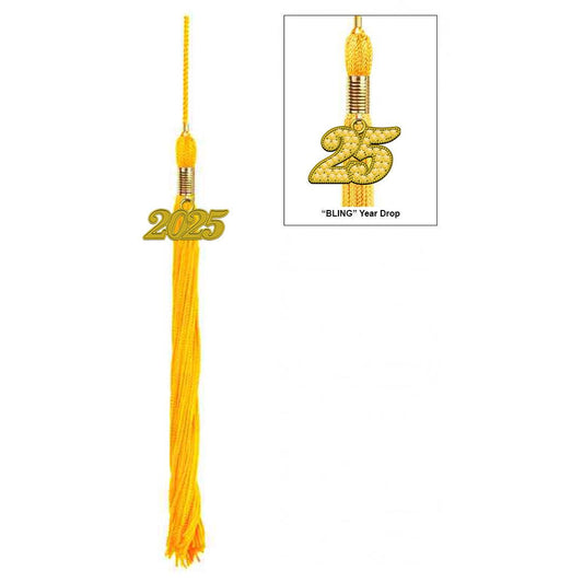 Matte Gold Kindergarten/Preschool Cap & Tassel - Graduation Gown 