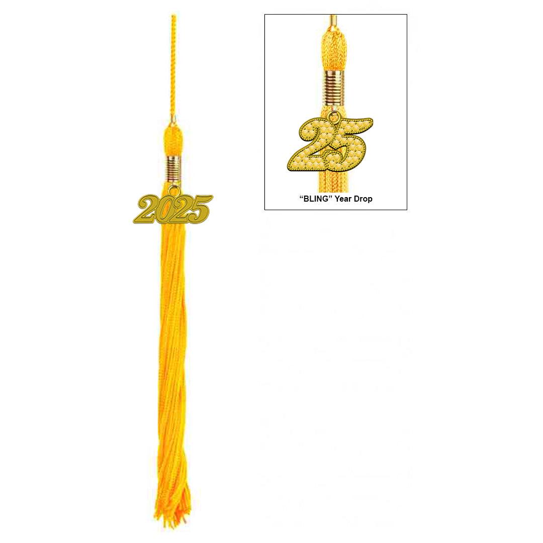 Gold Academic Graduation Tassel - Graduation Gown 