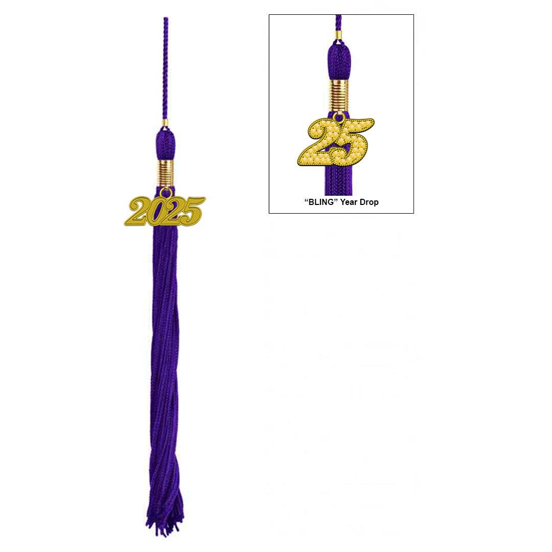 Matte Purple Kindergarten/Preschool Cap & Tassel - Graduation Gown 