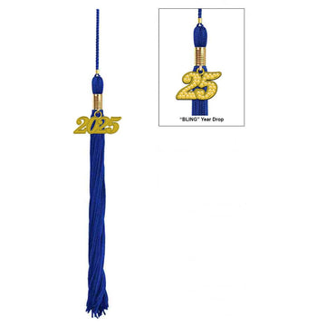 Royal Blue Academic Graduation Tassel - Graduation Gown 