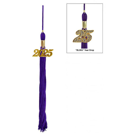 Shiny Purple Kindergarten/Preschool Cap & Tassel - Graduation Gown 