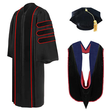 Doctoral Regalia Package for Indiana University Bloomington Graduation - Graduation Gown 