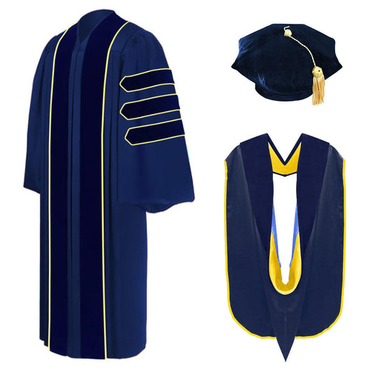 Doctoral Regalia Package for UC Berkeley Graduation - Graduation Gown 