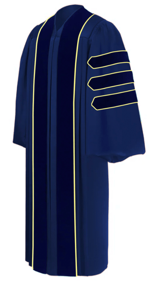 Doctoral Regalia Package for UC Davis Graduation - Graduation Gown 