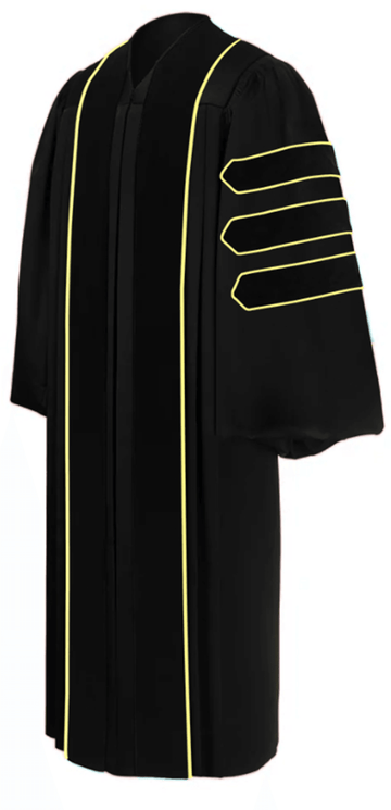 Doctoral Gown for UC San Diego Graduation - Graduation Gown 