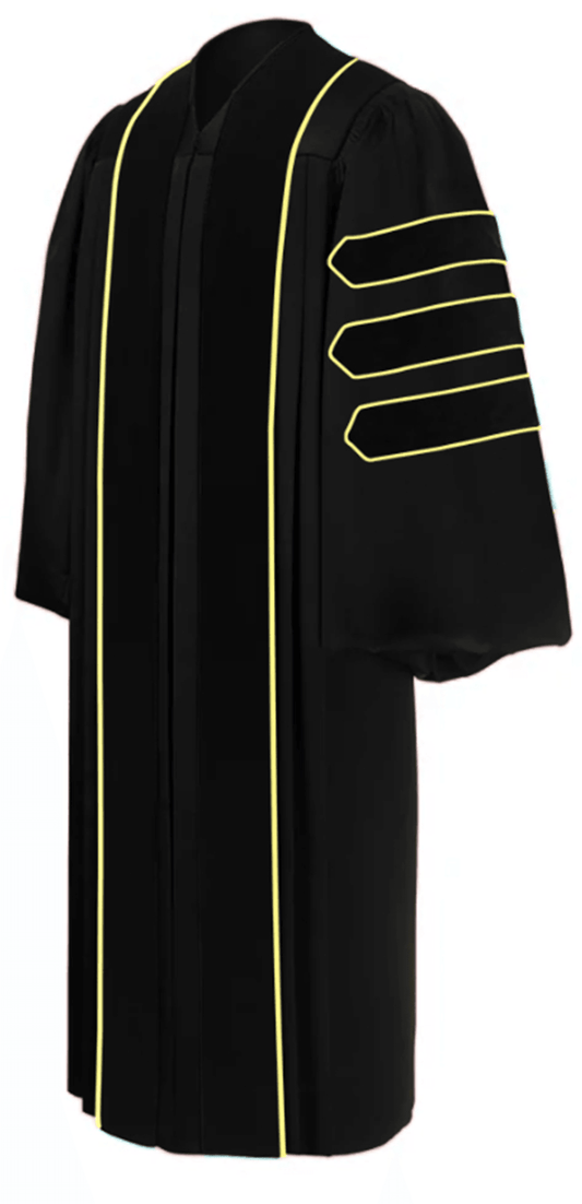 Doctoral Gown for UC San Diego Graduation - Graduation Gown 