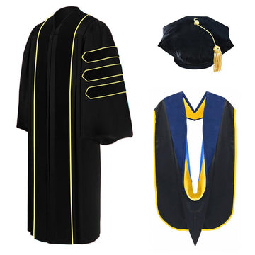 Doctoral Regalia Package for UC San Diego Graduation - Graduation Gown 