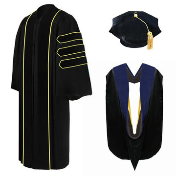Doctoral Regalia Package for Purdue University Graduation - Graduation Gown 
