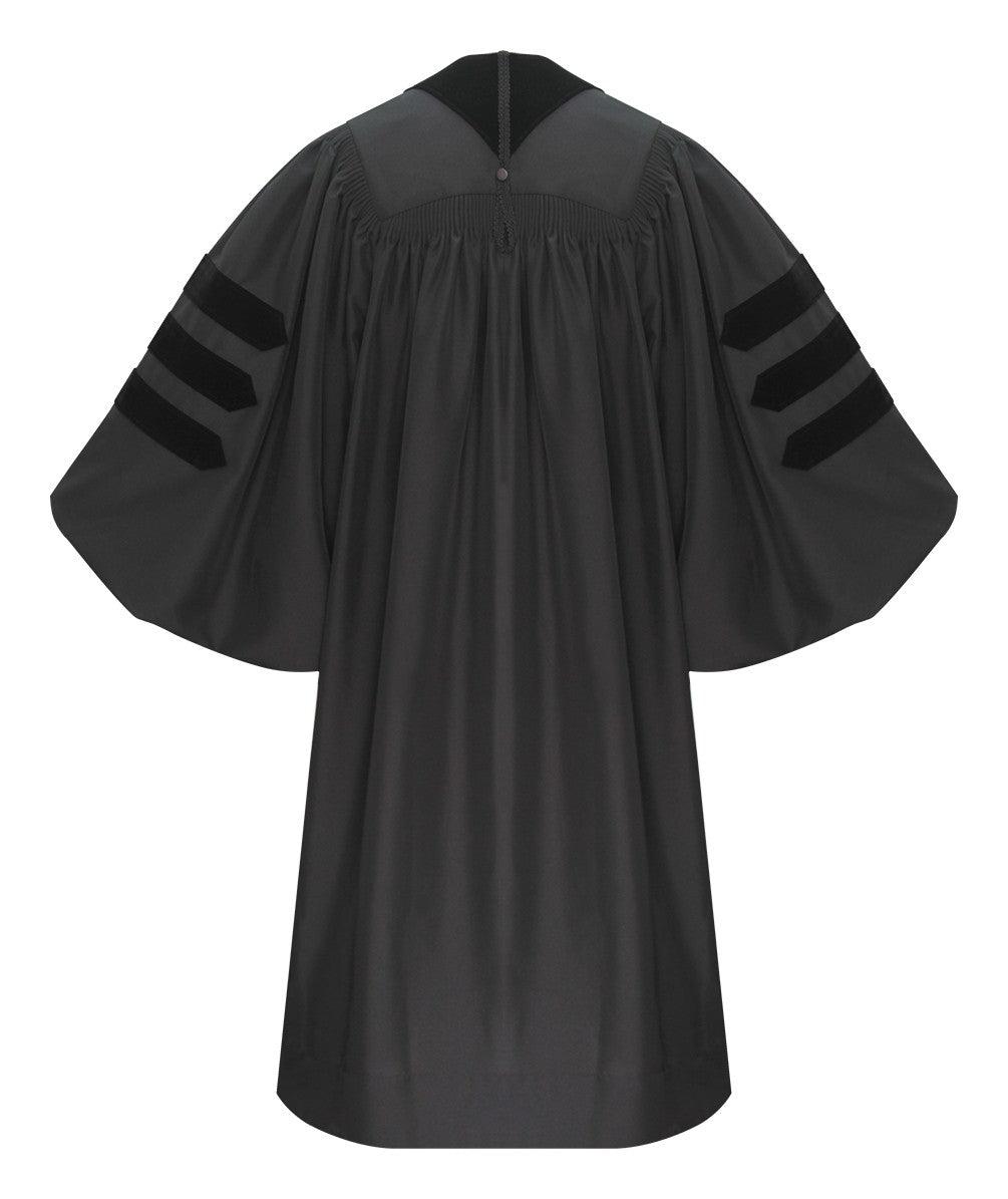 Deluxe Doctoral Academic Gown - Graduation Gown 