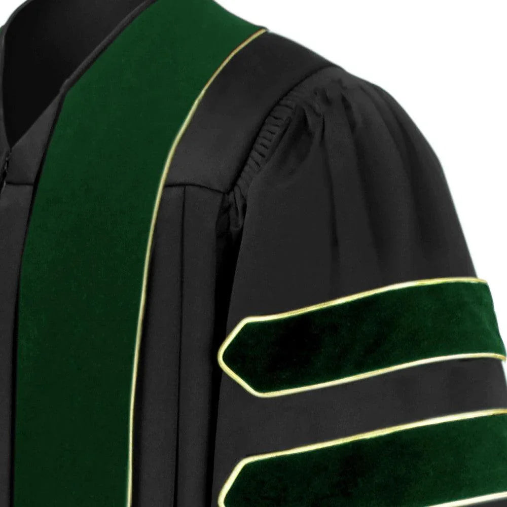 Doctor of Medicine Doctoral Gown - Academic Regalia - Graduation Gown 