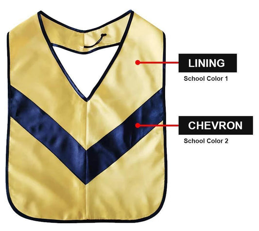 Deluxe Associates Hood - CUSTOM YOUR OWN - Graduation Gown 