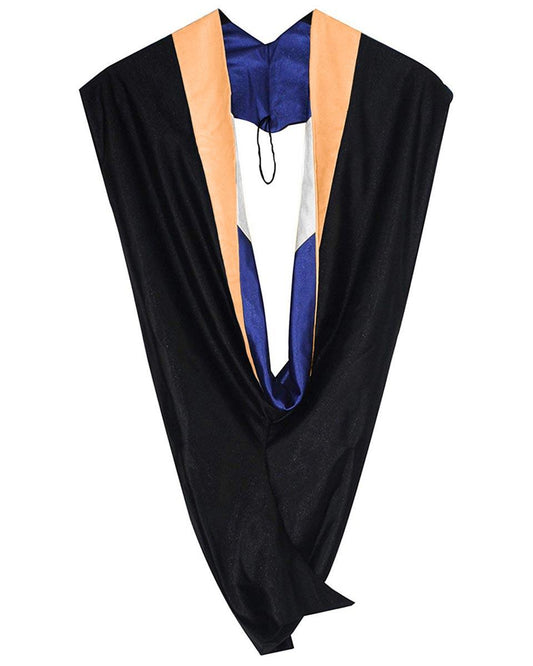 Deluxe Bachelor Hood - 15 Color Combinations Available - Graduation Gown 