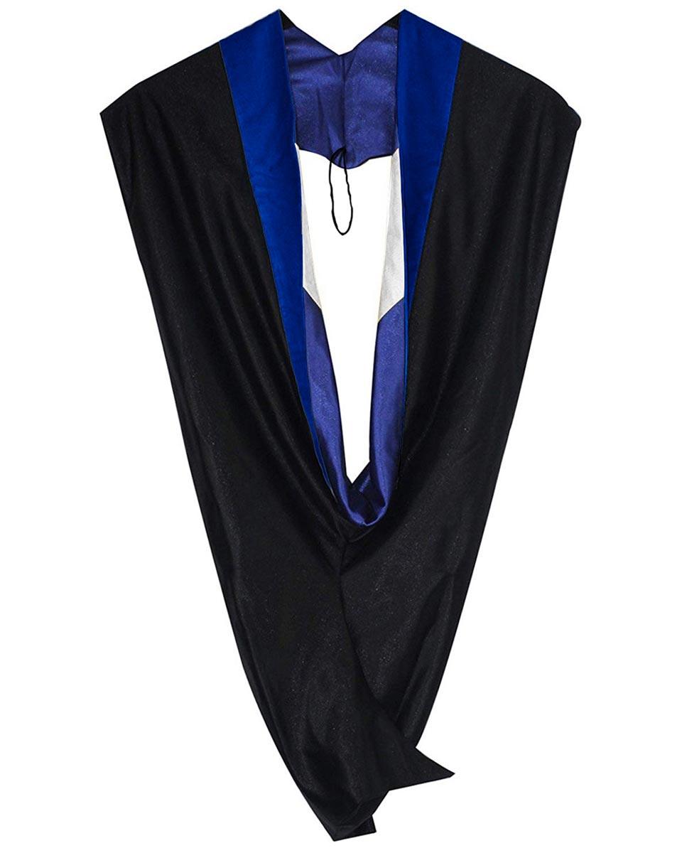 Deluxe Bachelor Hood - 15 Color Combinations Available - Graduation Gown 