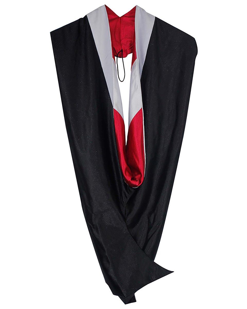 Deluxe Bachelor Hood - 15 Color Combinations Available - Graduation Gown 