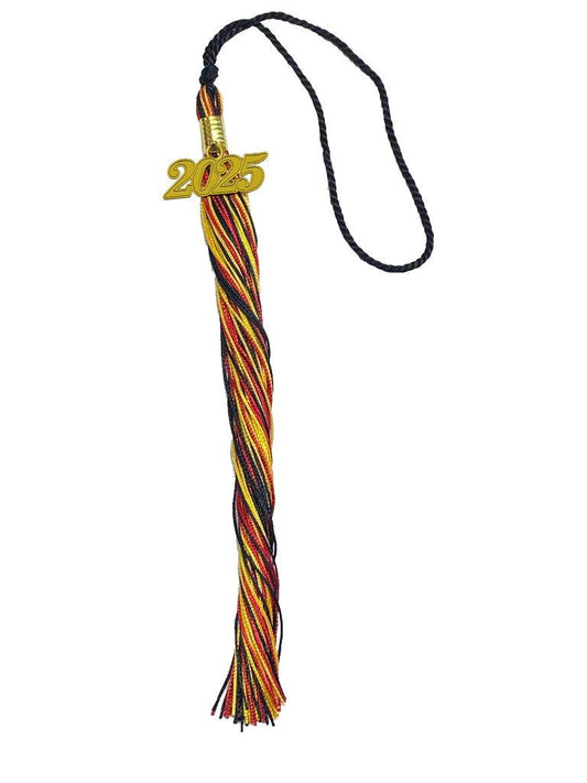 Triple Color Graduation Tassel - Graduation Gown 