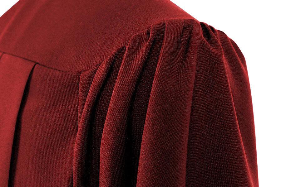 Matte Burgundy Bachelors Cap & Gown - Graduation Gown 