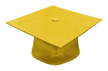 Matte Gold Bachelors Graduation Cap - Graduation Gown 