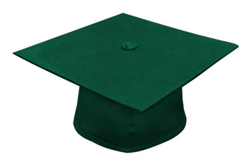 Matte Hunter Bachelors Academic Cap - Graduation Gown 