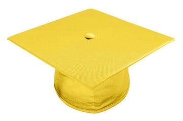 Shiny Gold Bachelors Academic Cap - Graduation Gown 