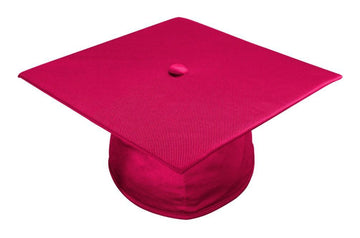 Shiny Red Elementary Cap - Graduation Gown 