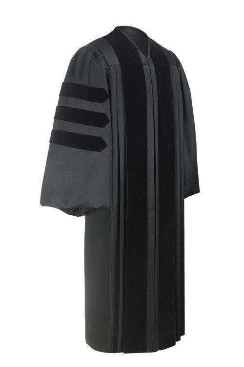 Deluxe Doctorate Gown - Graduation Gown 