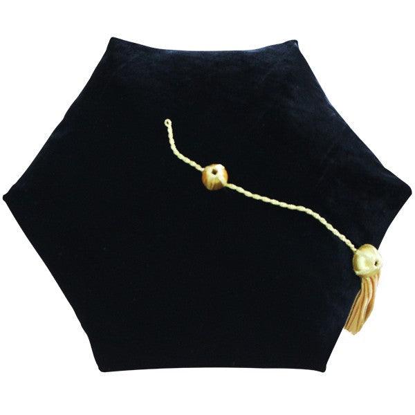 Deluxe Doctorate 6 Sided Tam - Graduation Gown 