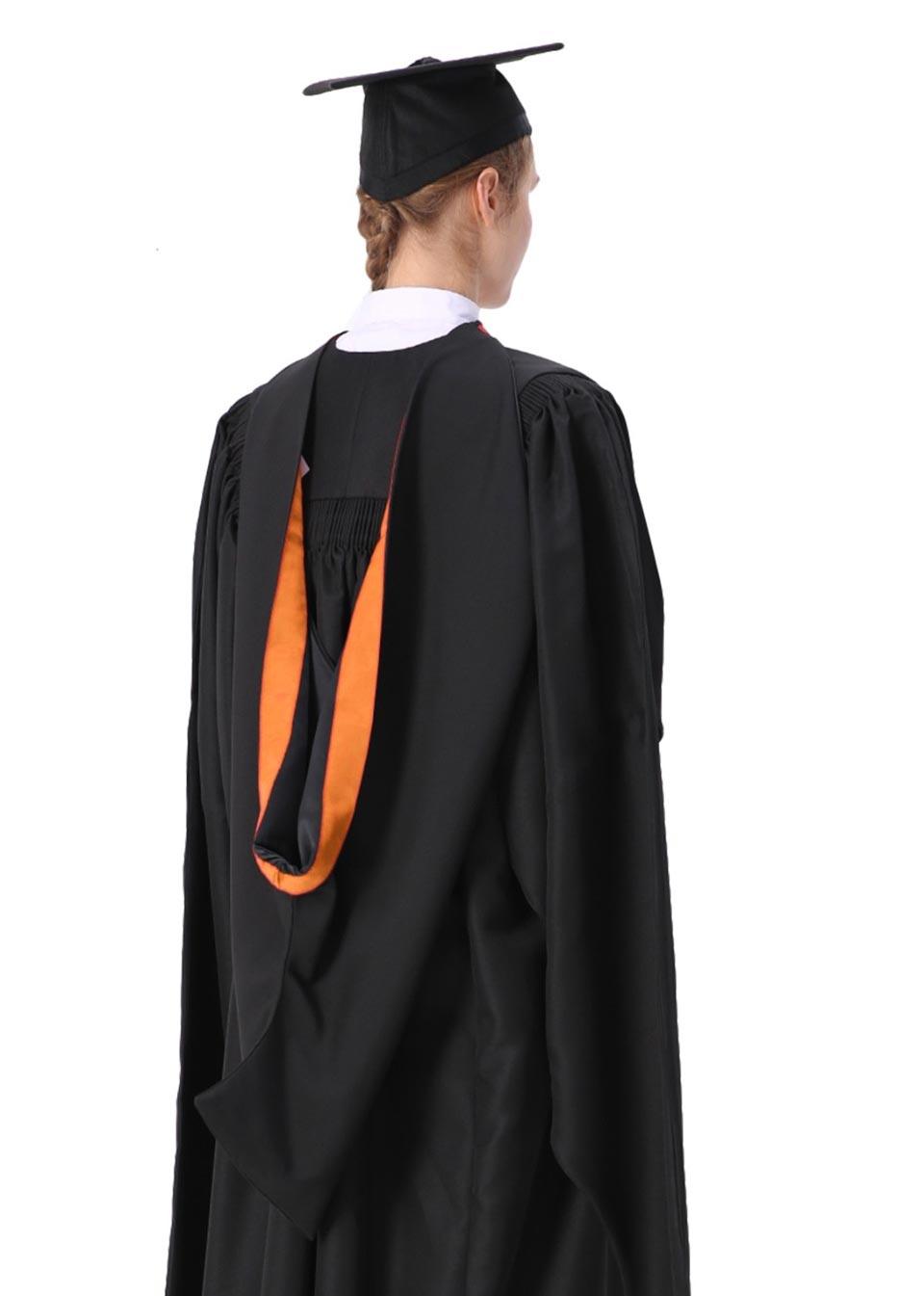 Custom Fancy UK British Style Graduation Academic Hood - Graduation Gown 