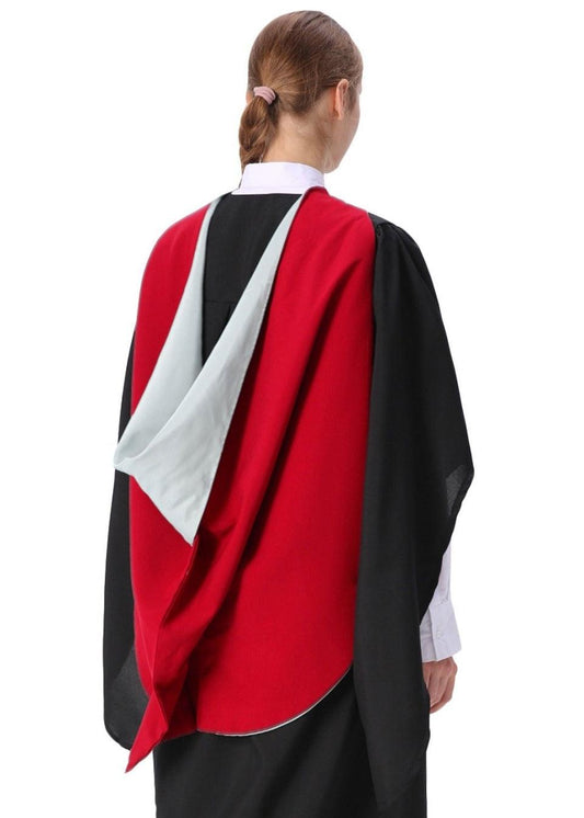 Custom UK British Style Academic Hood - Graduation Gown 