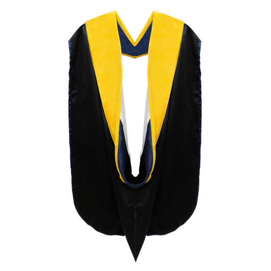 Classic Doctoral Gown & Hood Package - Graduation Gown 