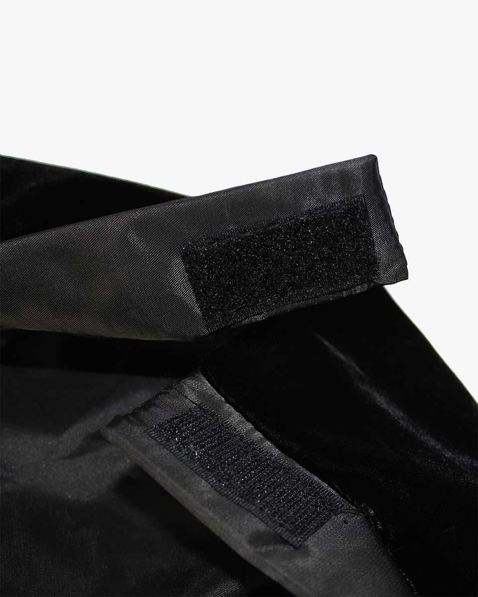 Black Deluxe Doctorate Tam – 4-6-8 Sided Available - Graduation Gown 