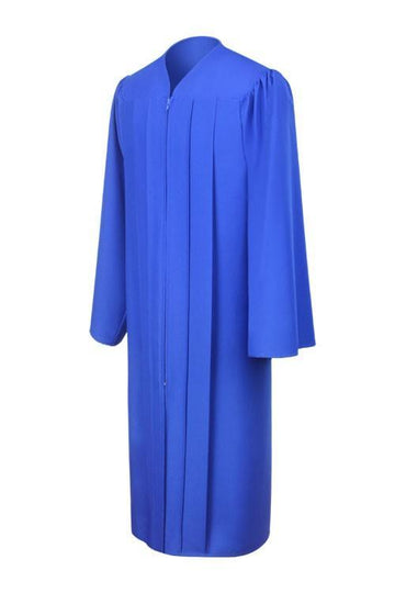 Matte Royal Blue Junior High/Middle School Gown - Graduation Gown 