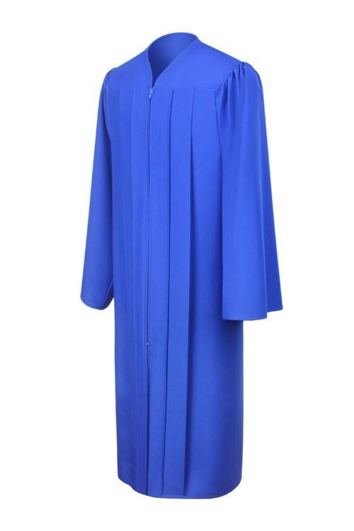 Matte Royal Blue Junior High/Middle School Gown - Graduation Gown 