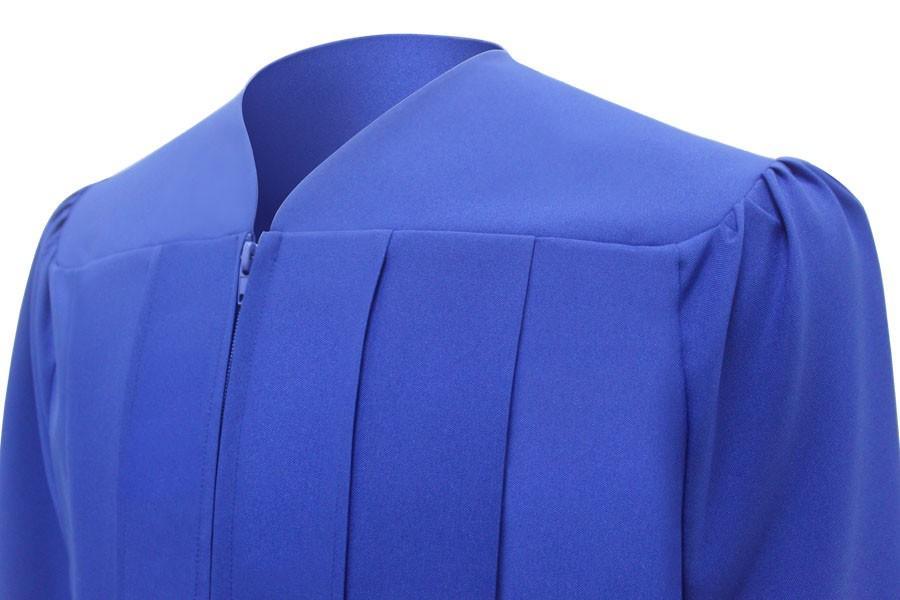 Matte Royal Blue Elementary Gown - Graduation Gown 