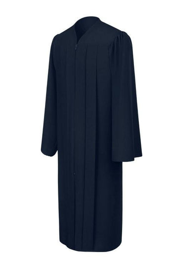 Matte Navy Blue Bachelors Gown - Graduation Gown 