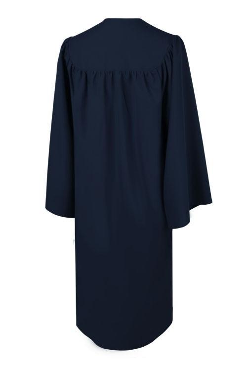 Matte Navy Blue Junior High/Middle School Gown - Graduation Gown 