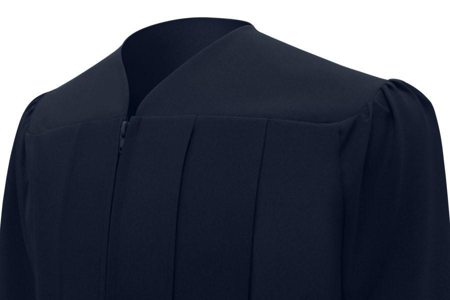 Matte Navy Blue Elementary Gown - Graduation Gown 