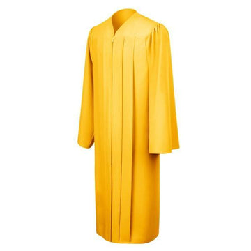 Matte Gold Bachelors Academic Gown - Graduation Gown 