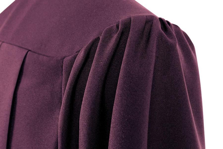 Matte Maroon Bachelors Academic Gown - Graduation Gown 