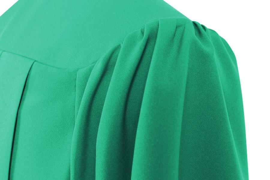 Matte Emerald Green Bachelors Cap & Gown - Graduation Gown 