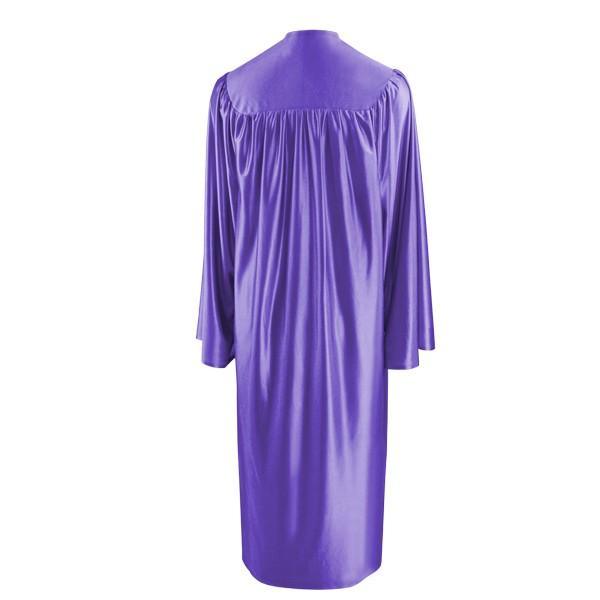 Shiny Purple Elementary Gown - Graduation Gown 