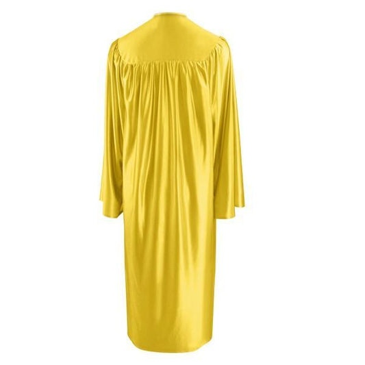 Shiny Gold Bachelors Gown - Graduation Gown 