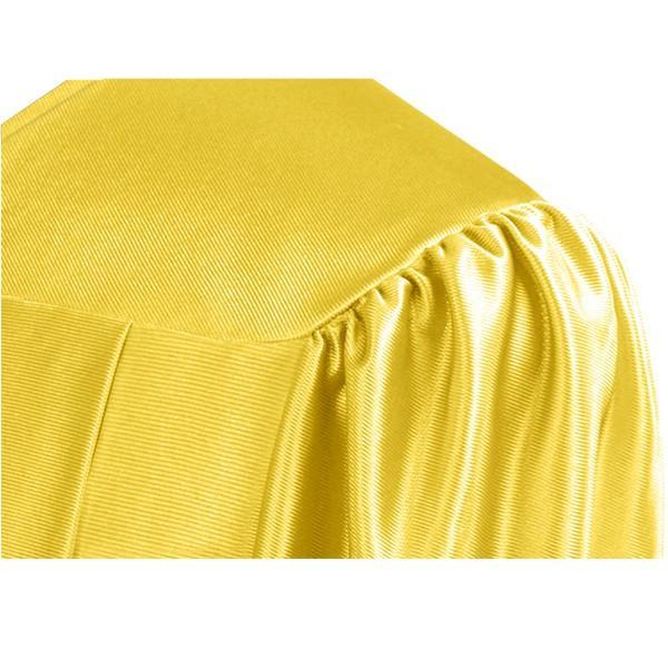 Shiny Gold Junior High/Middle School Gown - Graduation Gown 