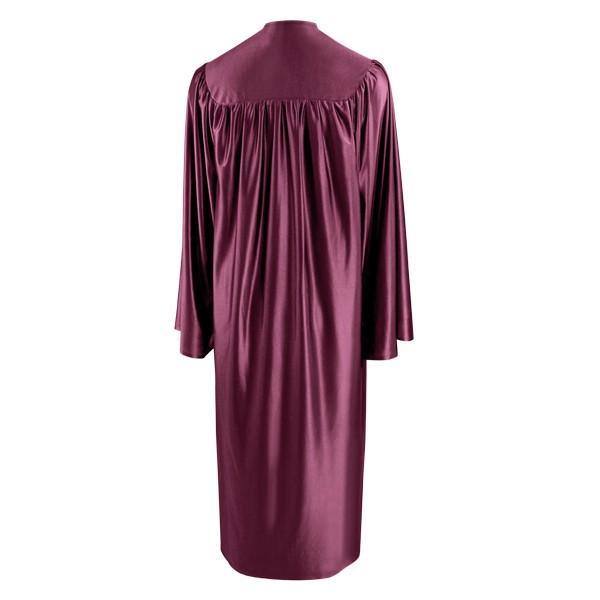 Shiny Maroon Bachelors Academic Gown - Graduation Gown 