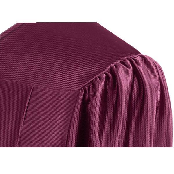 Shiny Maroon Elementary Gown - Graduation Gown 