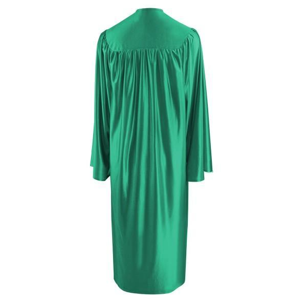 Shiny Emerald Green Bachelors Gown - Graduation Gown 