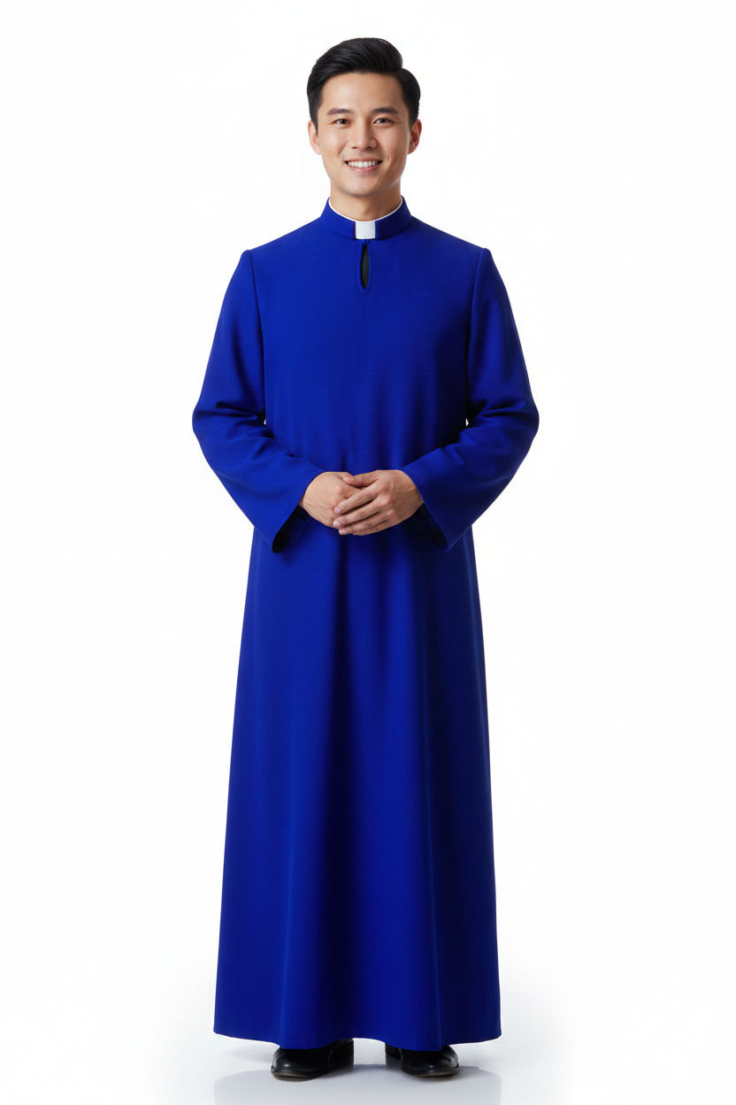 Premium Unisex Clergy & Liturgy Robe - Pulpit & Ceremony Gown - Graduation Seller