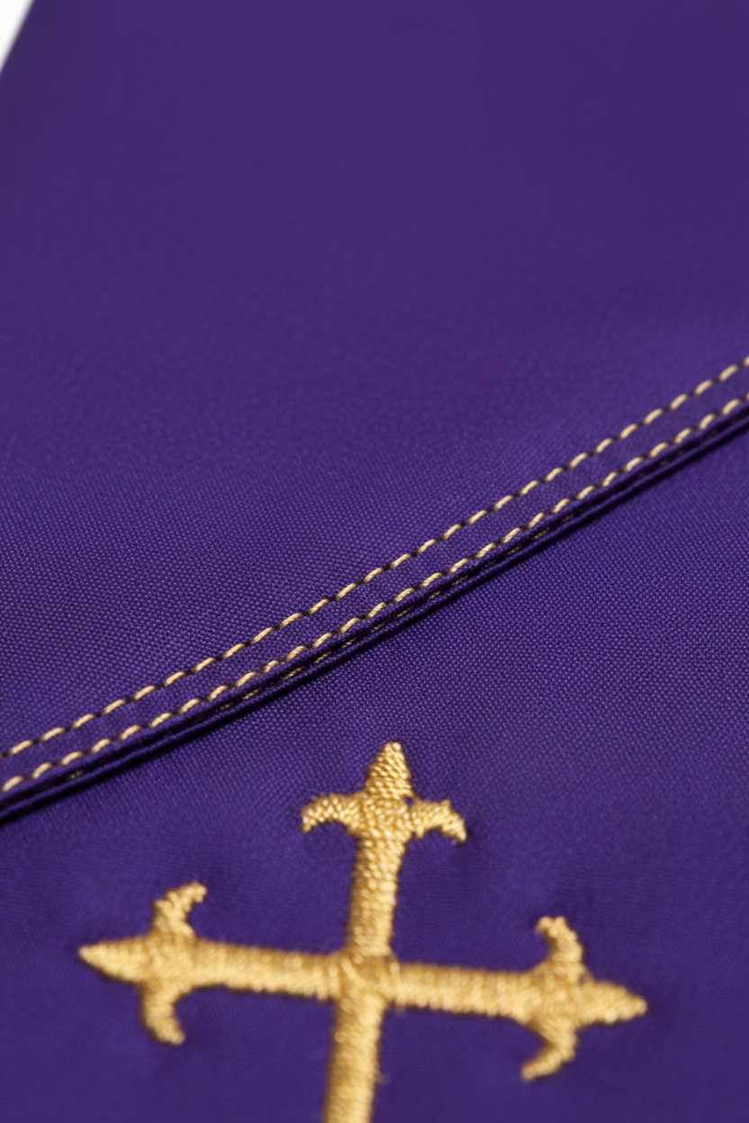 Embroidered Cross Clergy Choir Stole | Wedding & Graduation Honor Stole - Graduation Seller