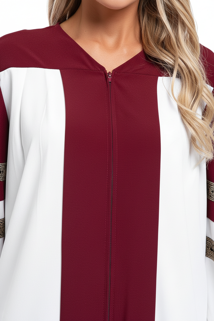 Premium Two-Tone Lantern Sleeve Choir & Clergy Robe - Stage Performance Gown - Graduation Seller